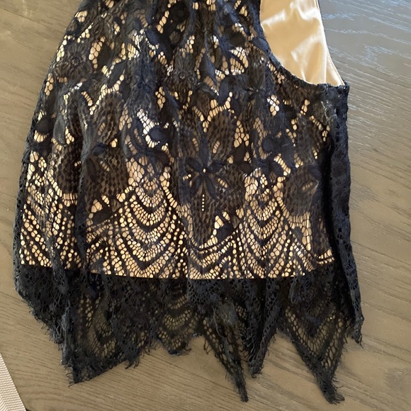 3 For $20! Lace top with beige under - Picture 2 of 2